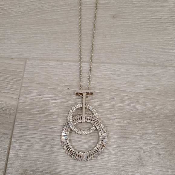 Etereo Cubic Zirconia Necklace - Picture 2 of 5